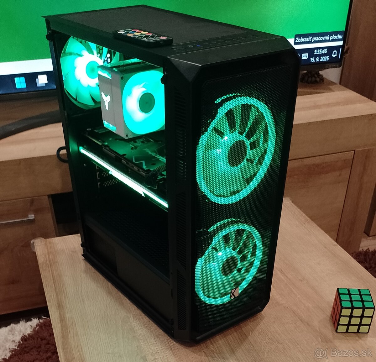 Herný výkonný PC- RYZEN7+RTX 2070 SUPER+32GB RAM+NVMe+ARGB - 4