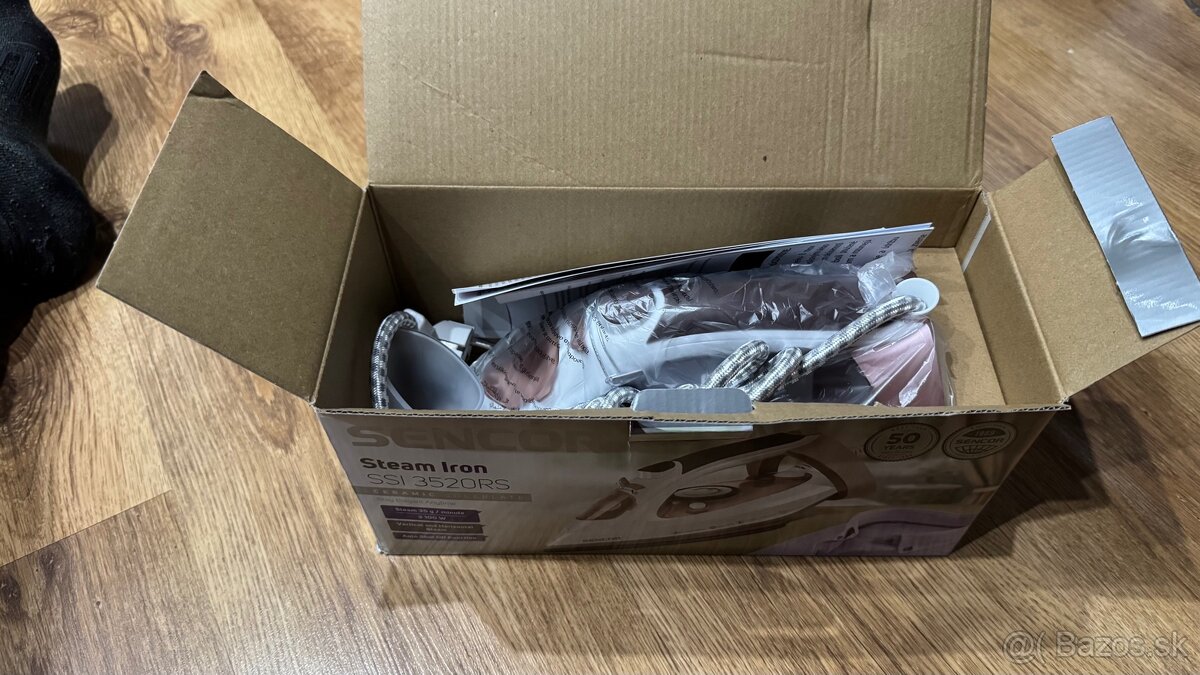 Žehlička Sencor SSI 3520RS - NOVÁ + záruka - 4