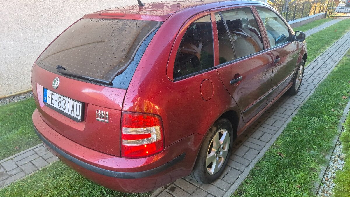Predám motorové vozidlo ŠKODA FABIA COMBI 1.2 HTP 47kW - 4