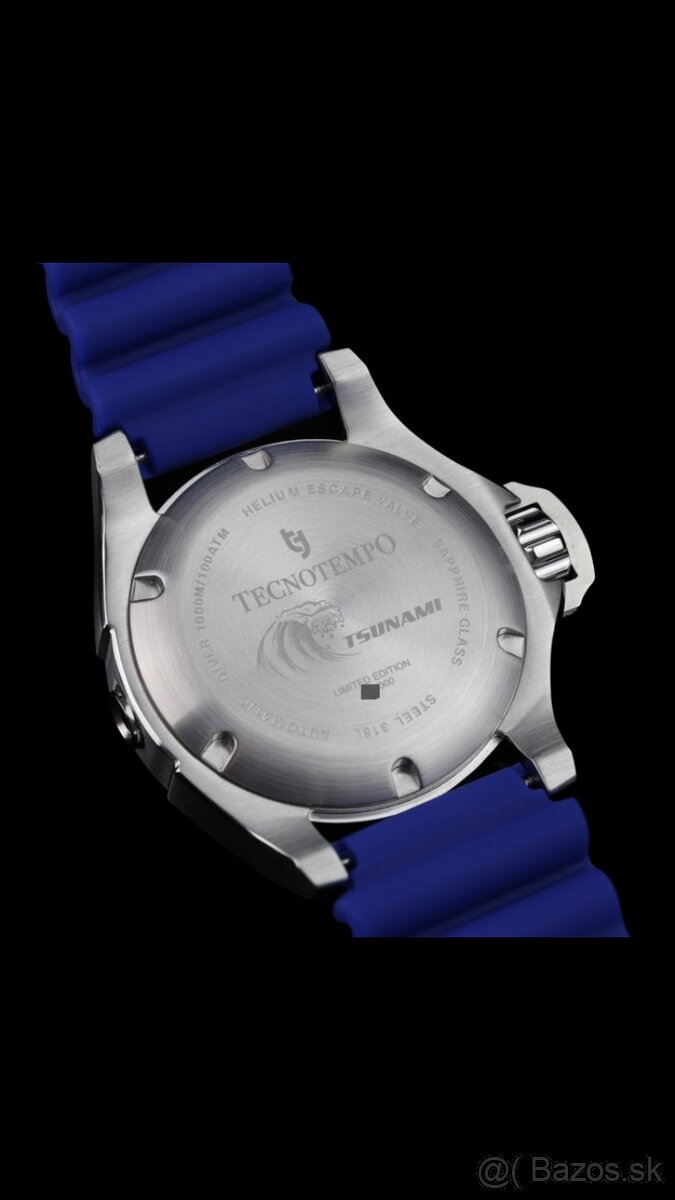Tecnotempo - Professional Diver 1000M "Tsunami" - Limited - 4