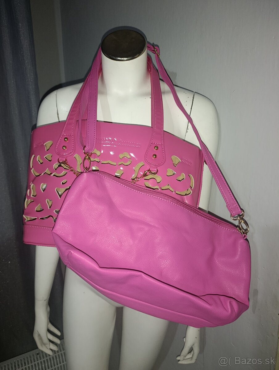 Kabelka 2 v 1 ružová - 4
