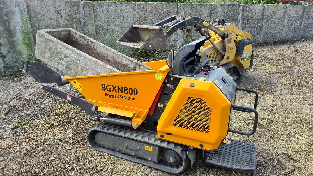 Predám MINIDUMPER BGXN800 BRIGS & STRATTON - 4