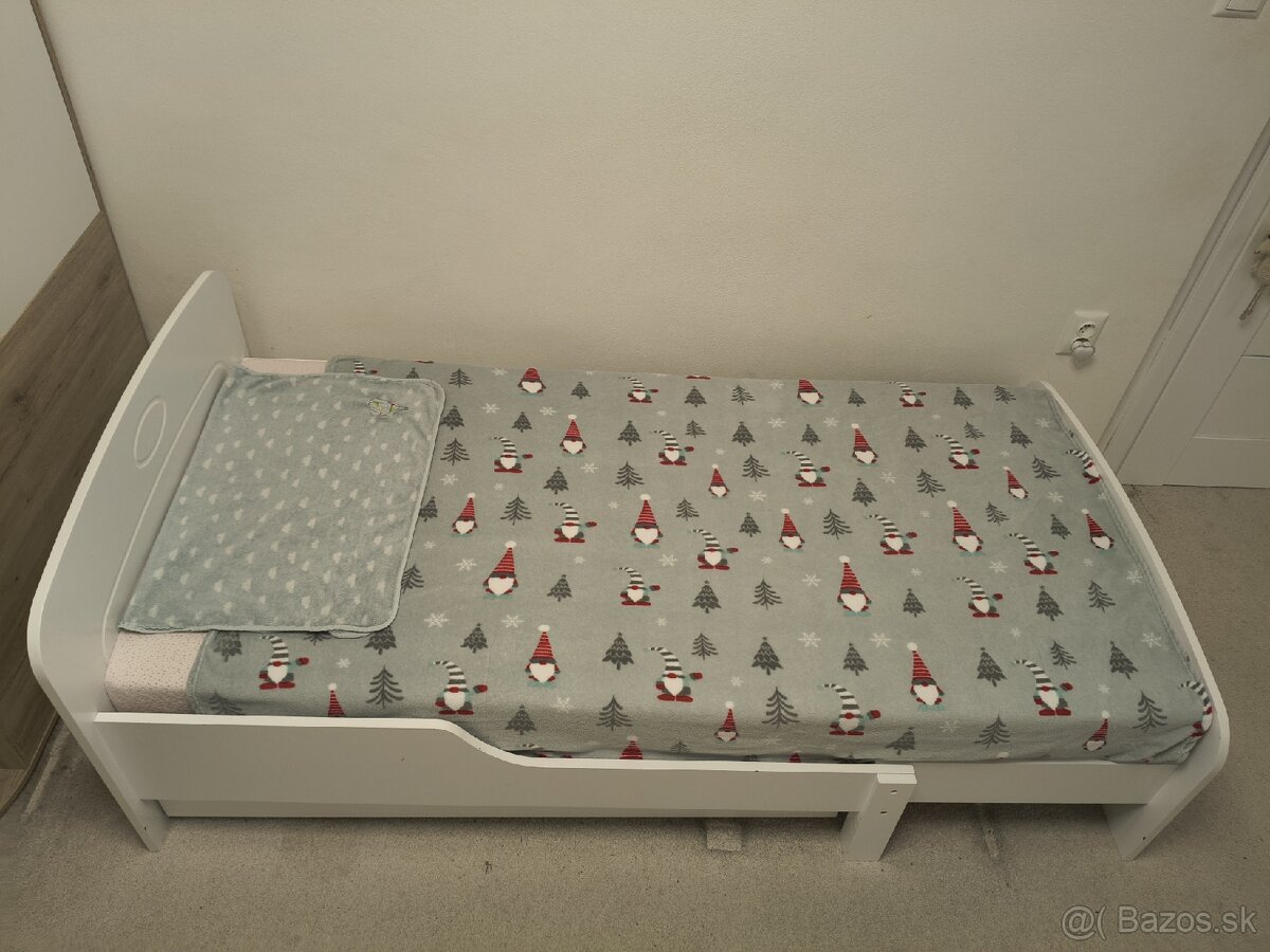 Rastúca posteľ - Dĺžkovo nastaviteľná posteľ pre deti Enna - 4