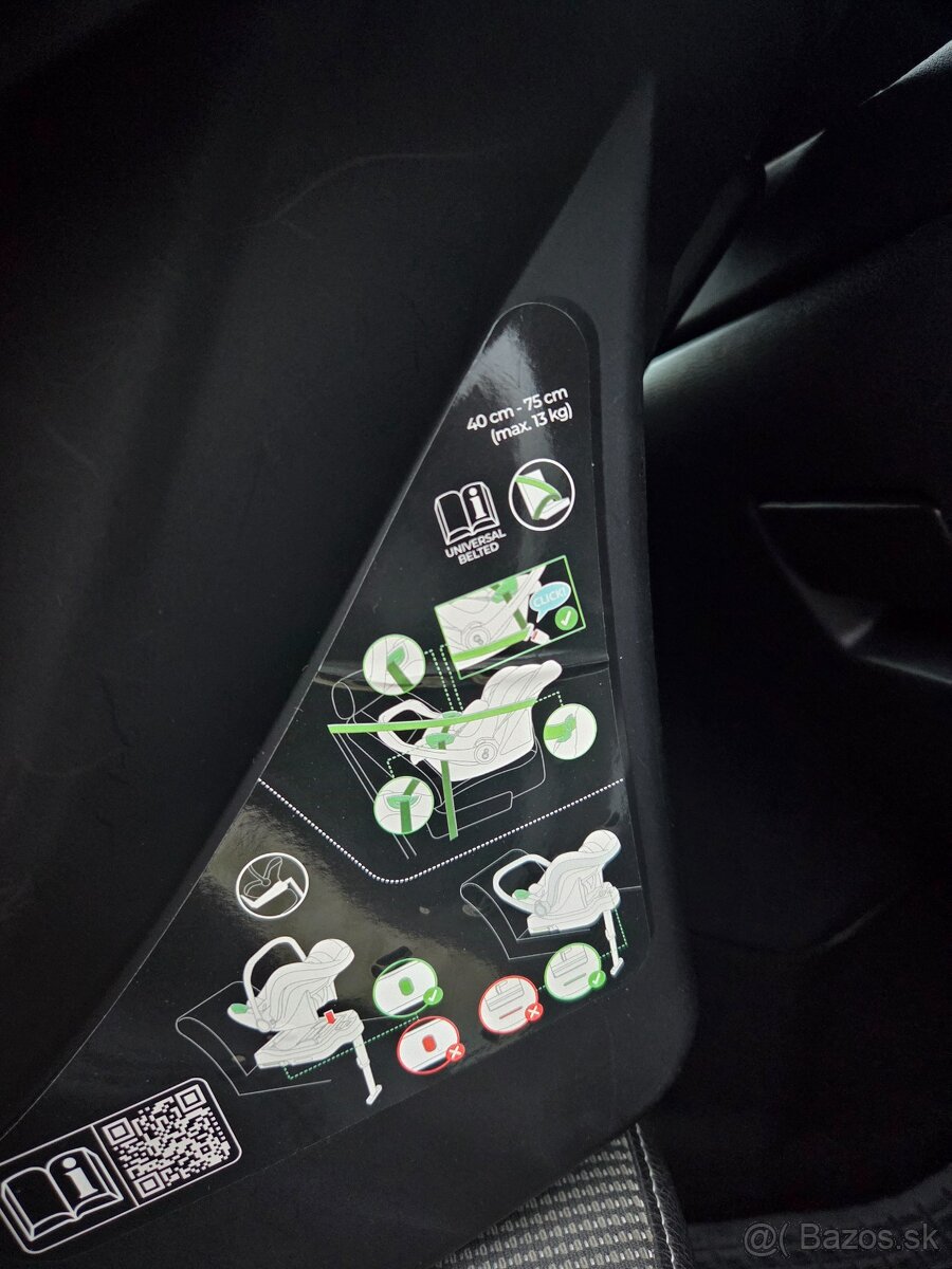 Kinderkraft autosedačka/vajíčko (do 13kg) - 4