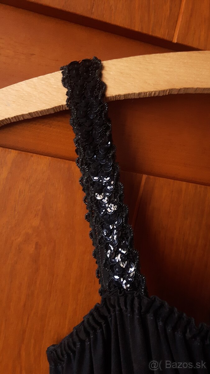 Čierne slávnostné šaty - 4