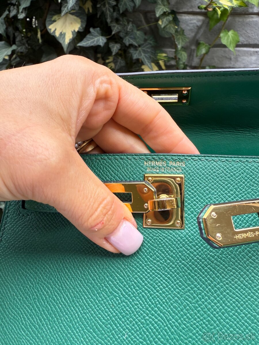 Hermes mini kelly epsom leather - 4