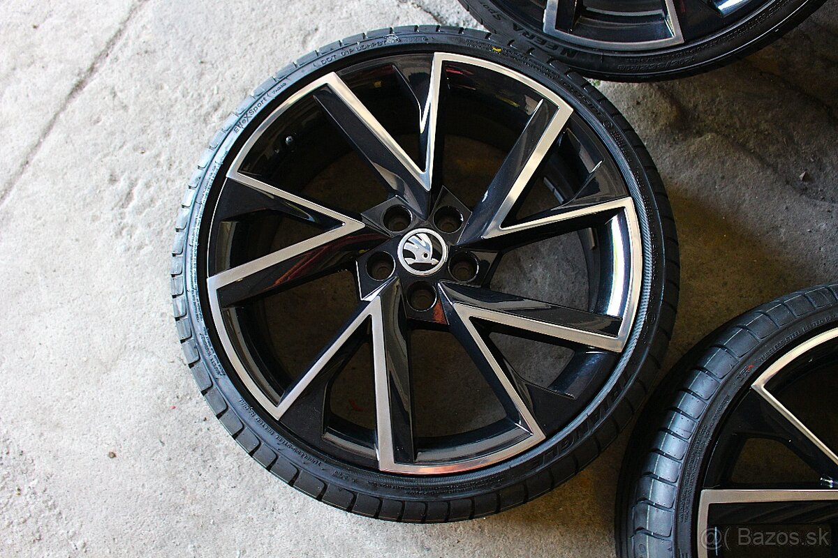 18"--ORIGINAL--ŠKODA--FABIA--RS--VEGA--5x100 R18--LETNA SAD - 4