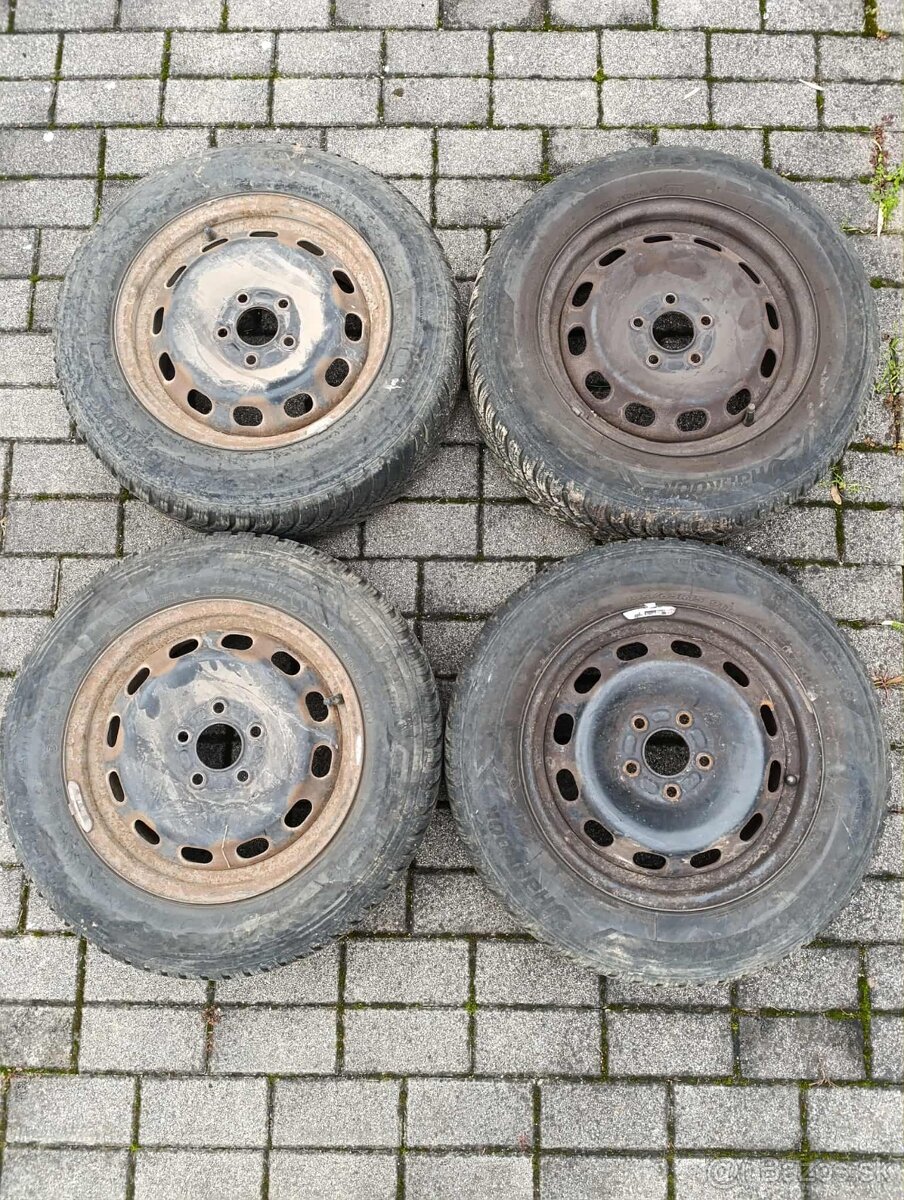 Sada zimných pneumatík Hankook 4ks na diskoch - 4