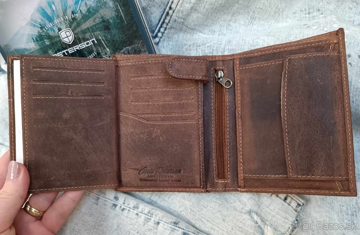 ♦️Kožená peňaženka PeTerson ♦️ - 4