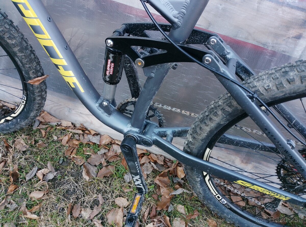 Horský bicikel celoodpruzeny. - 4
