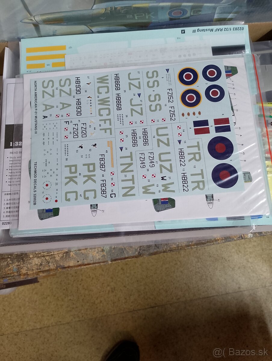 Plastikové modely lietadiel 1/32 - 4