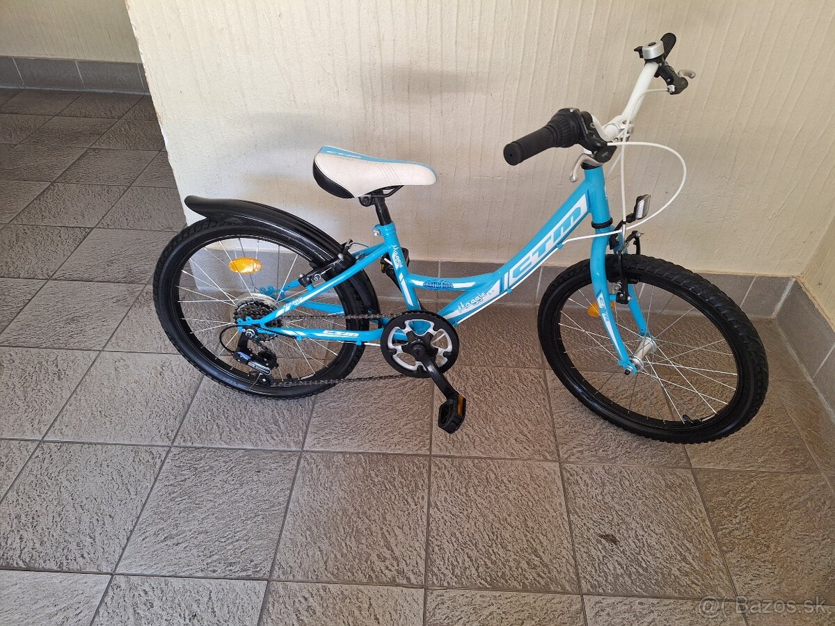 Predám detský bicykel 20kola Ctm modry - 4