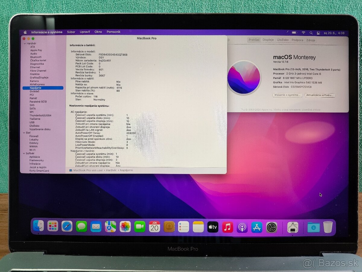 MacBook Pro 13 2016 | i5 • 8GB • 512GB SSD - 4