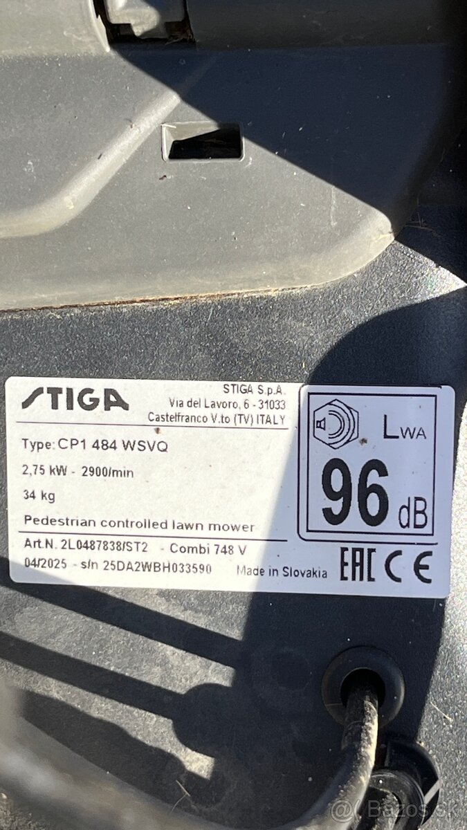 Kosačka STIGA Combi 748 V (48 SVQ H) - 4