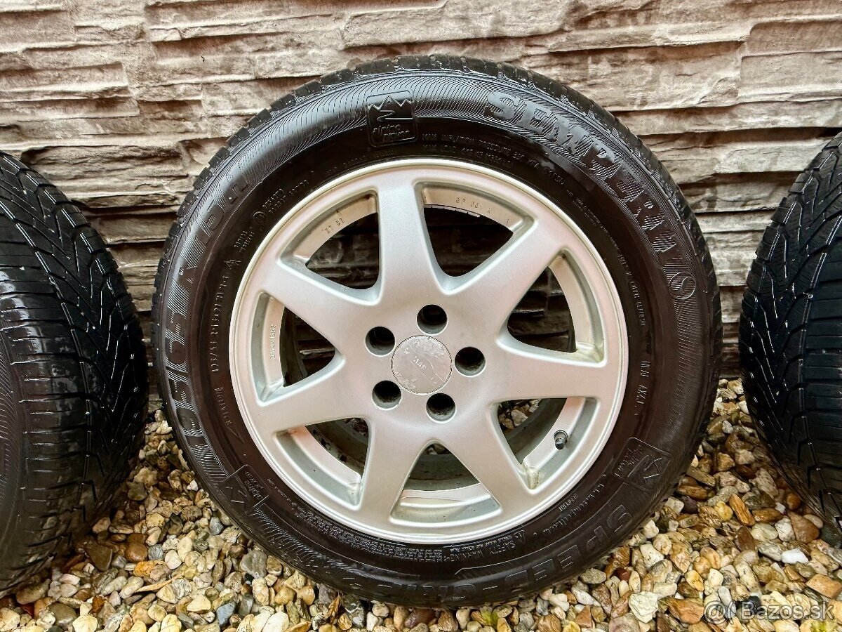 Komplet zimnú sadu alu na Škoda,Vw,Seat - 5x100 195/65 R15. - 4