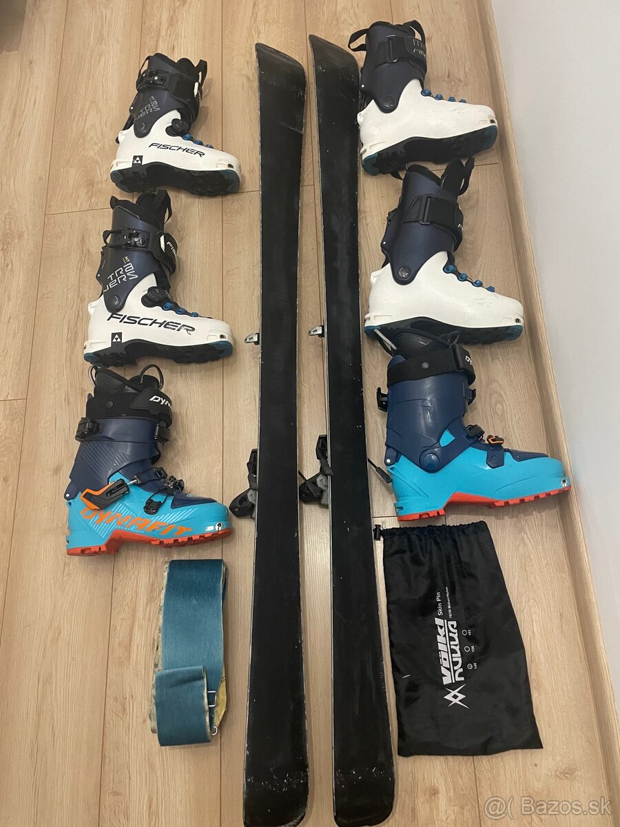 skialpové lyže značky Völkl Nukka 149cm - 4