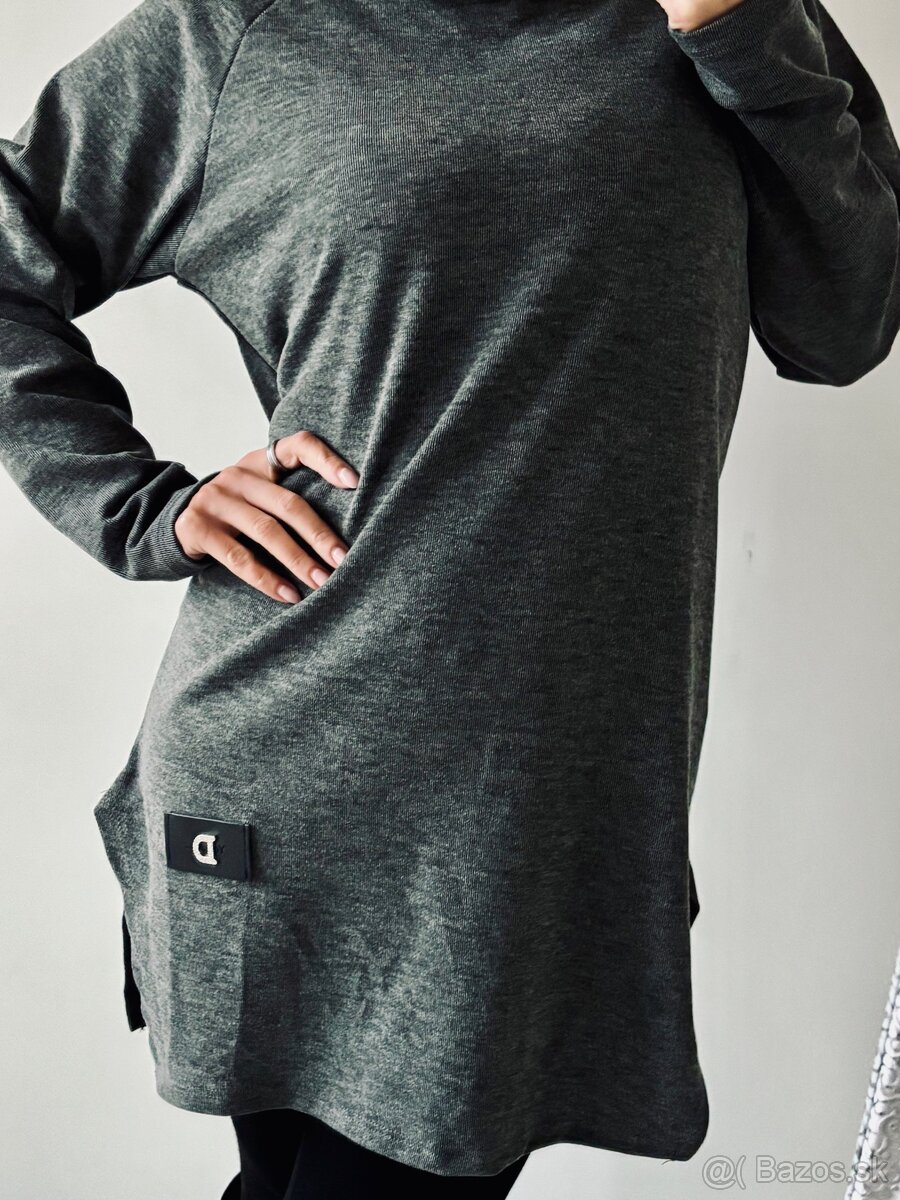 Damsky predlženy rolak grey D - 4