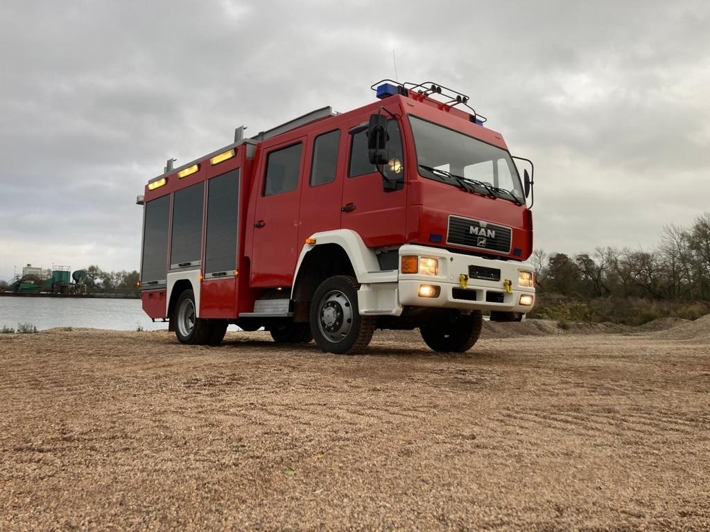 Predáme hasičský MAN 14.264, 4×4, - 4