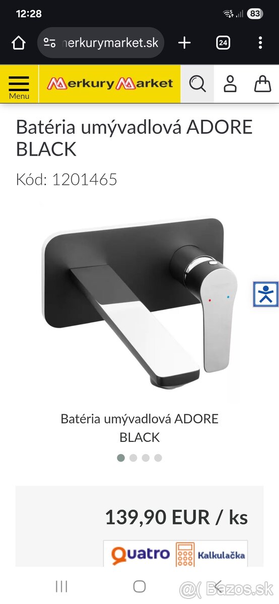 Ferro umývadlová bateria - 4