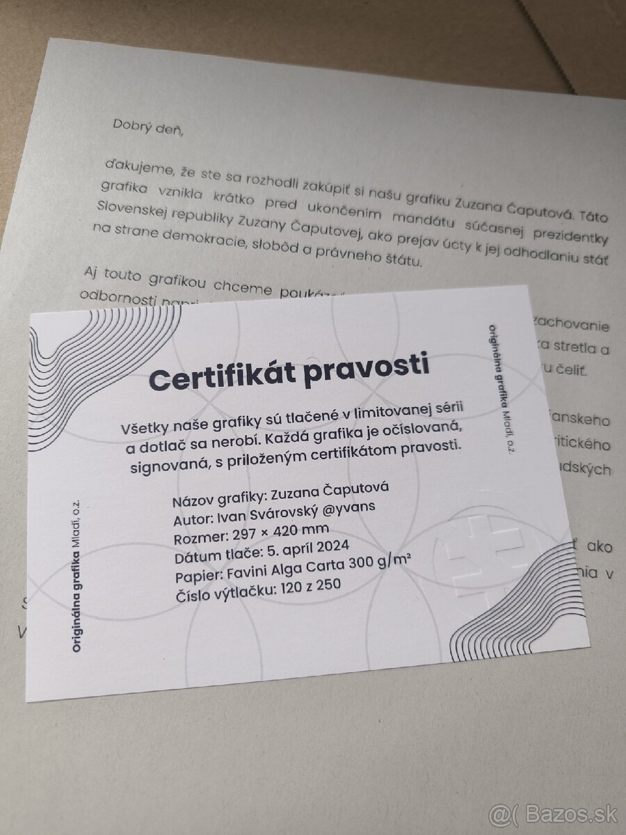 Grafiky Mladí - Zuzana Čaputová - 4