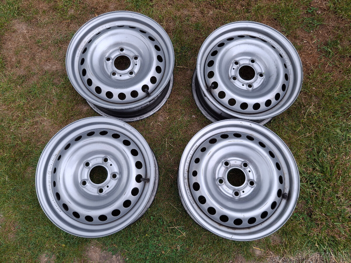 15" plechy 5x114,3 na Renault + TPMS - 4