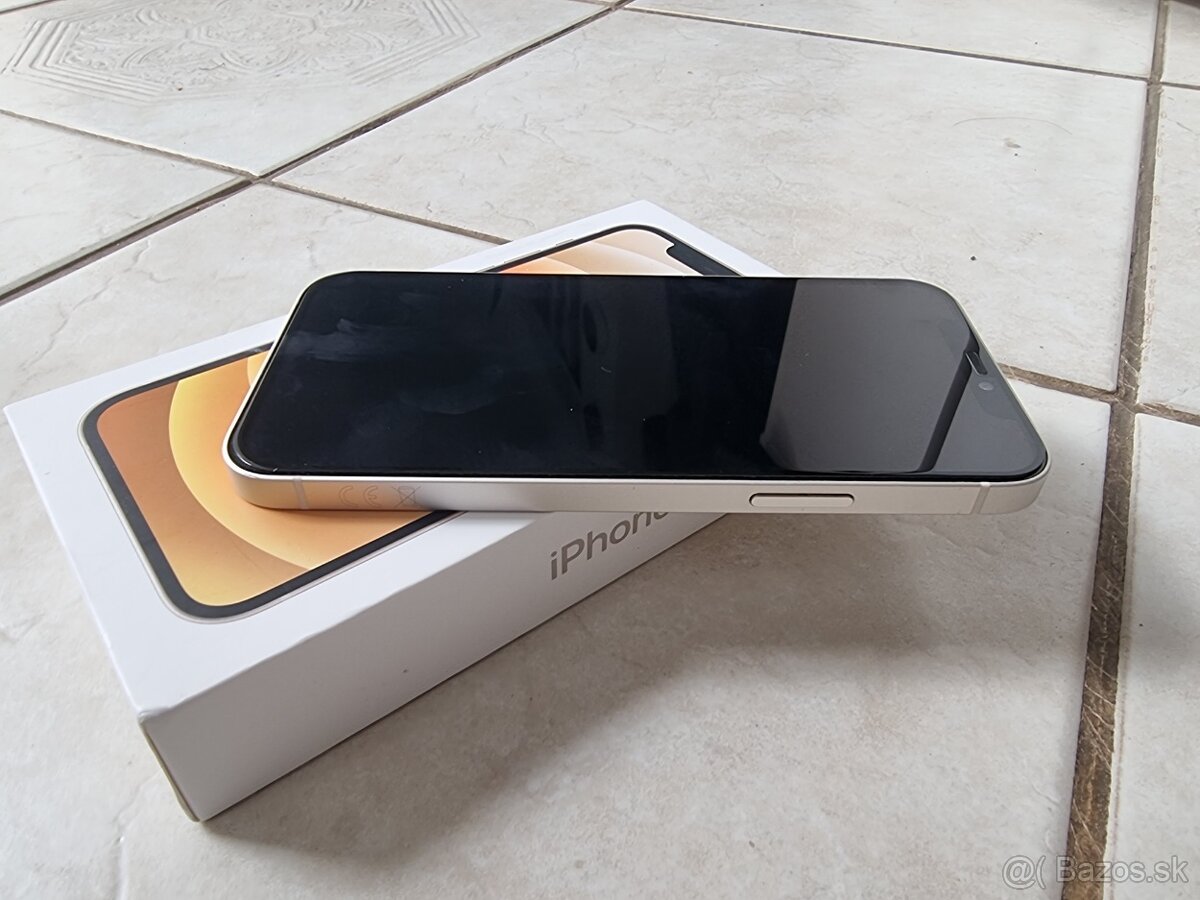 Iphone 12 WHITE 64GB s komplet prislusenstvom, original krab - 4