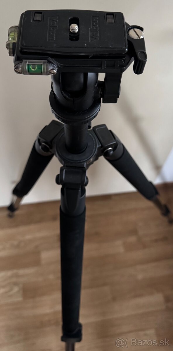 Statív Velbon Sherpa Pro CF‑635 + guľová hlava QHD‑61Q - 4