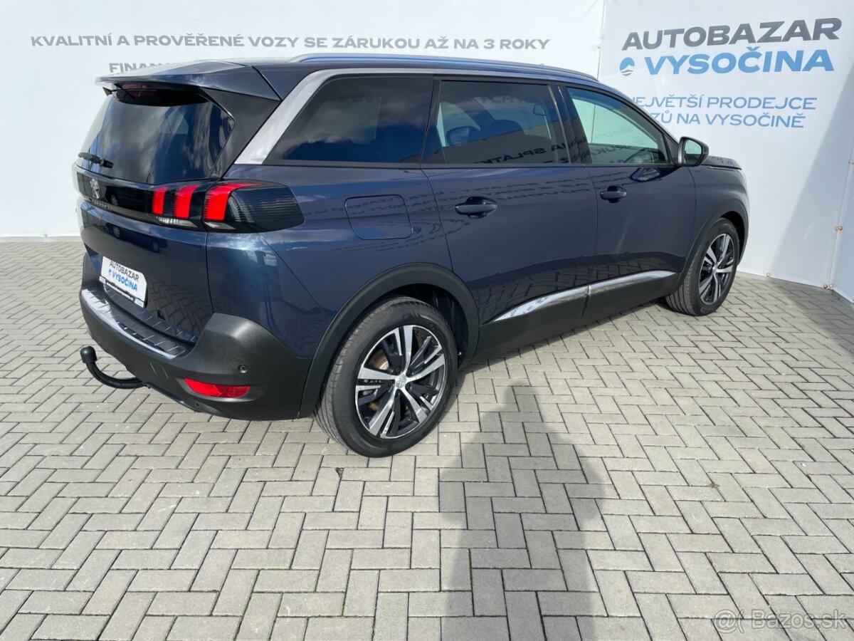 Peugeot 5008 II 1.2PT 96kW ALLURE Kůže Tažné. Navi - 4