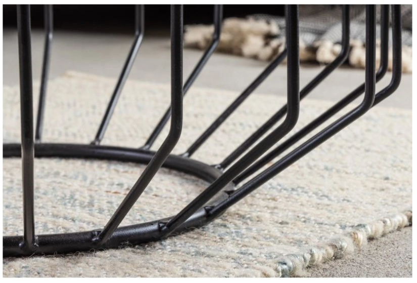 Konferenčný stolík Factory Loft 56 cm prírodná man - 4