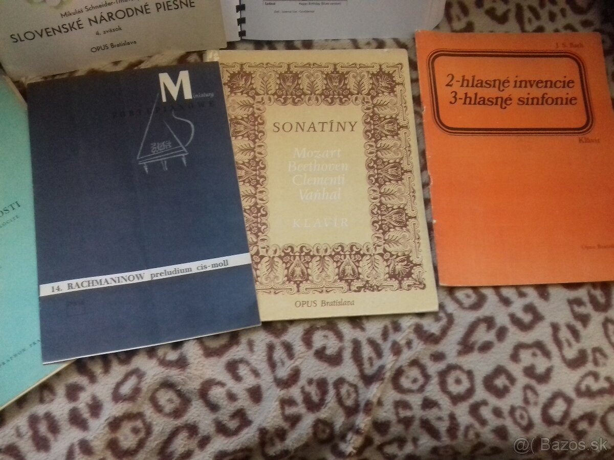 Taška s notami pre klavír - 4