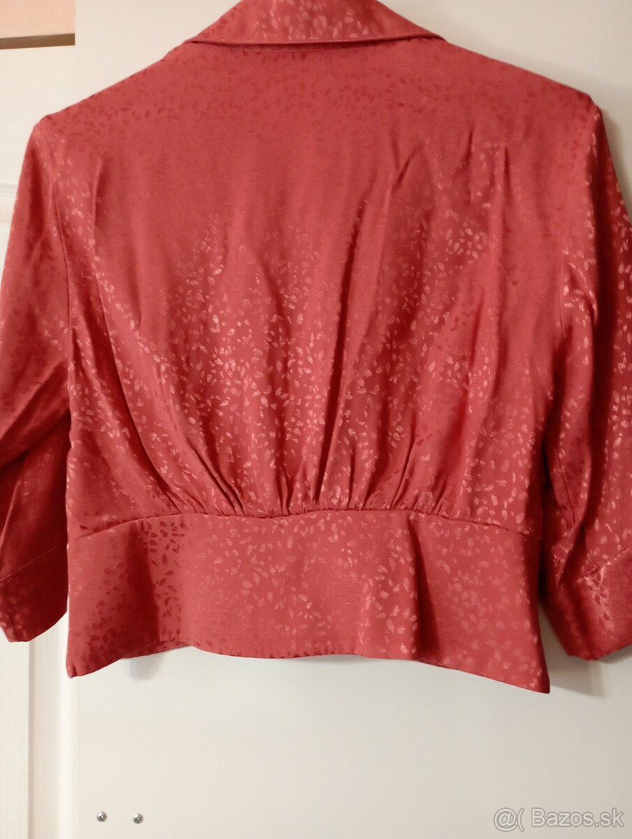 Ružová blúzka Reserved - 4