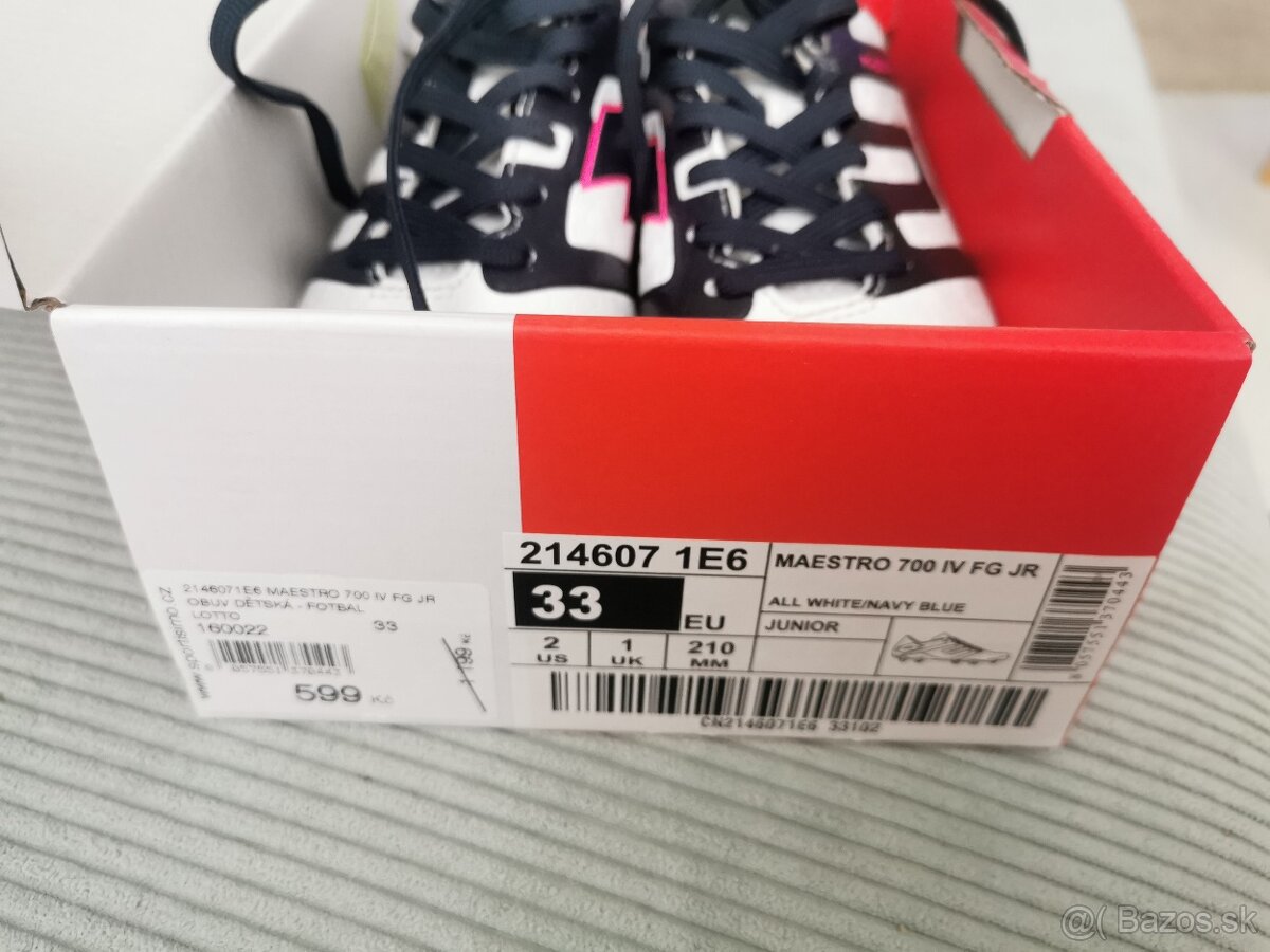 detské kopačky Lotto veľkosť EU33 - 4