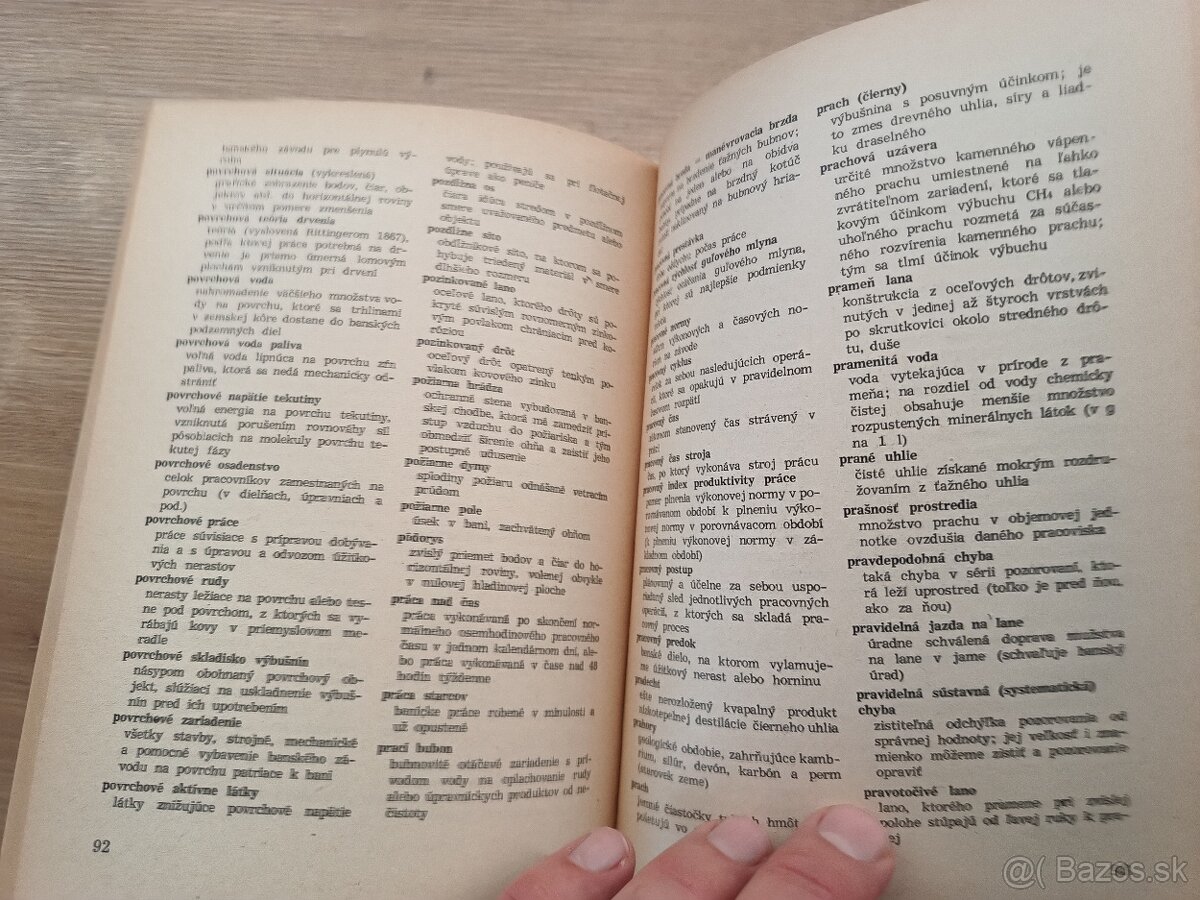 Banícky terminologický slovník 1955 - 4