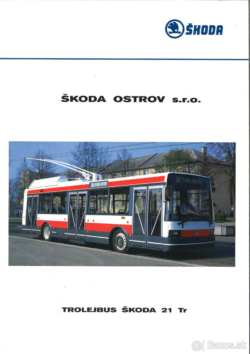 Prospekty - Trolejbusy Škosa 1 - 4