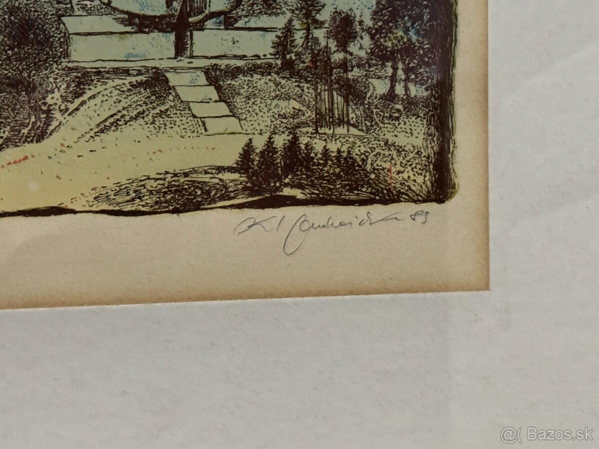 Karol Ondreička - Grafika - Slovensko - 4