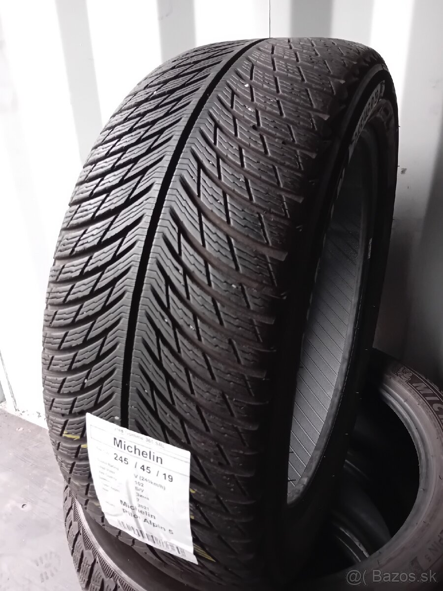 245/45R19 Zimné pneu Michelin PilotAlpin5 - 4