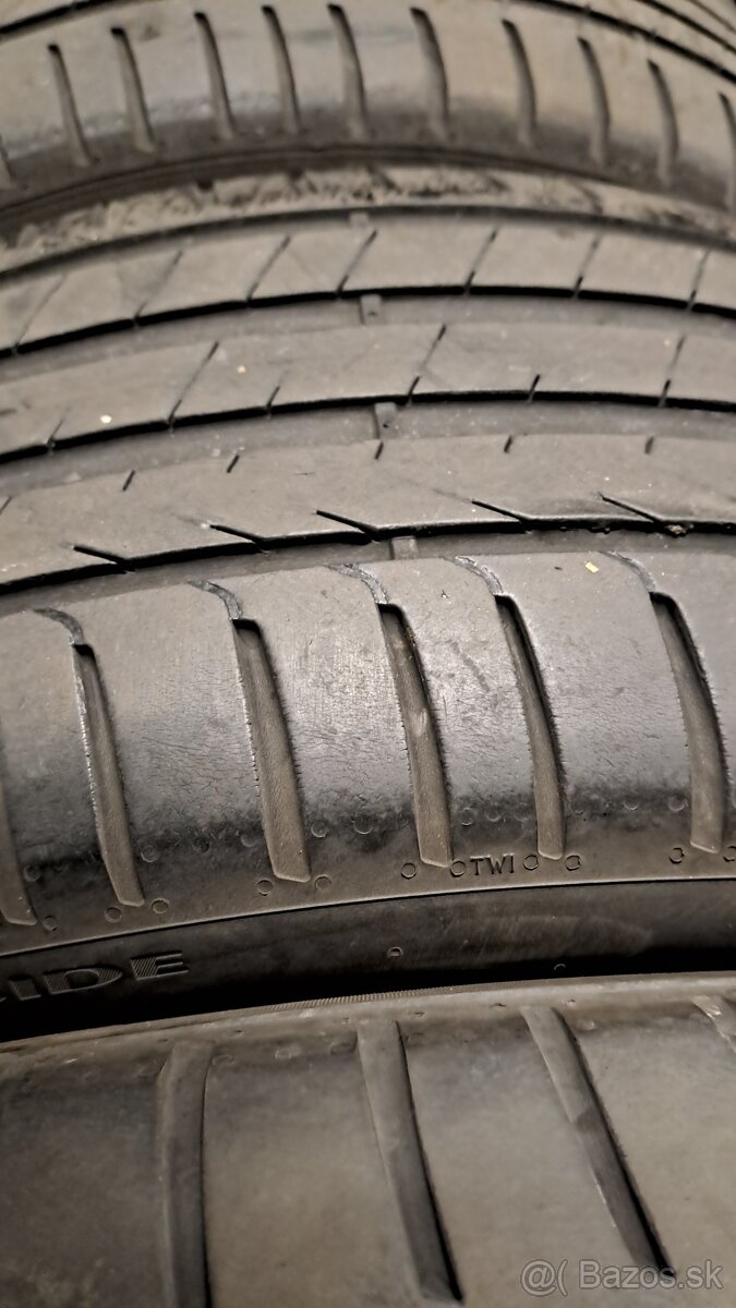 Predám 4ks jazdené letné 225/45r18-91Y Pirelli - 4