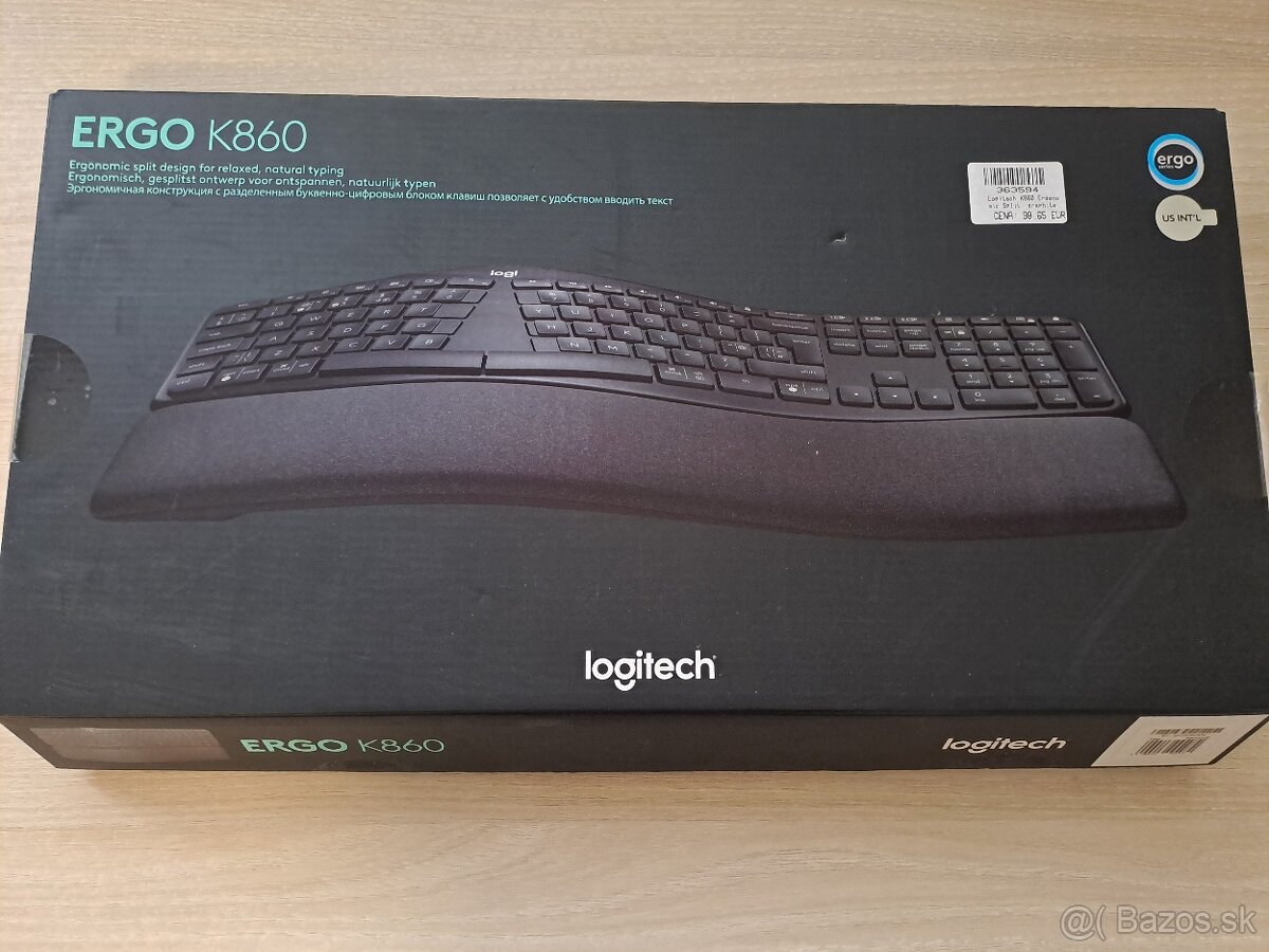 Bezdrôtová ergonomická klávesnica Logitech ERGO K860 - 4