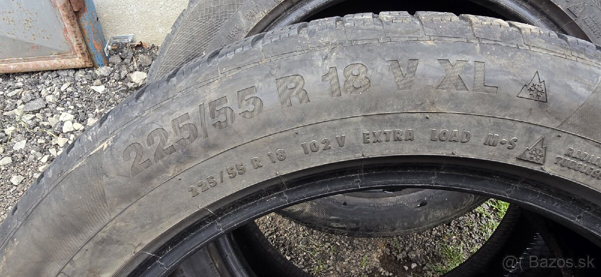 Continental wintercontact 225 55 r18 v xl - 4