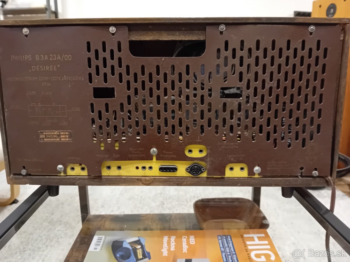 Predám elektrónkové rádio Philips Désirée - 4