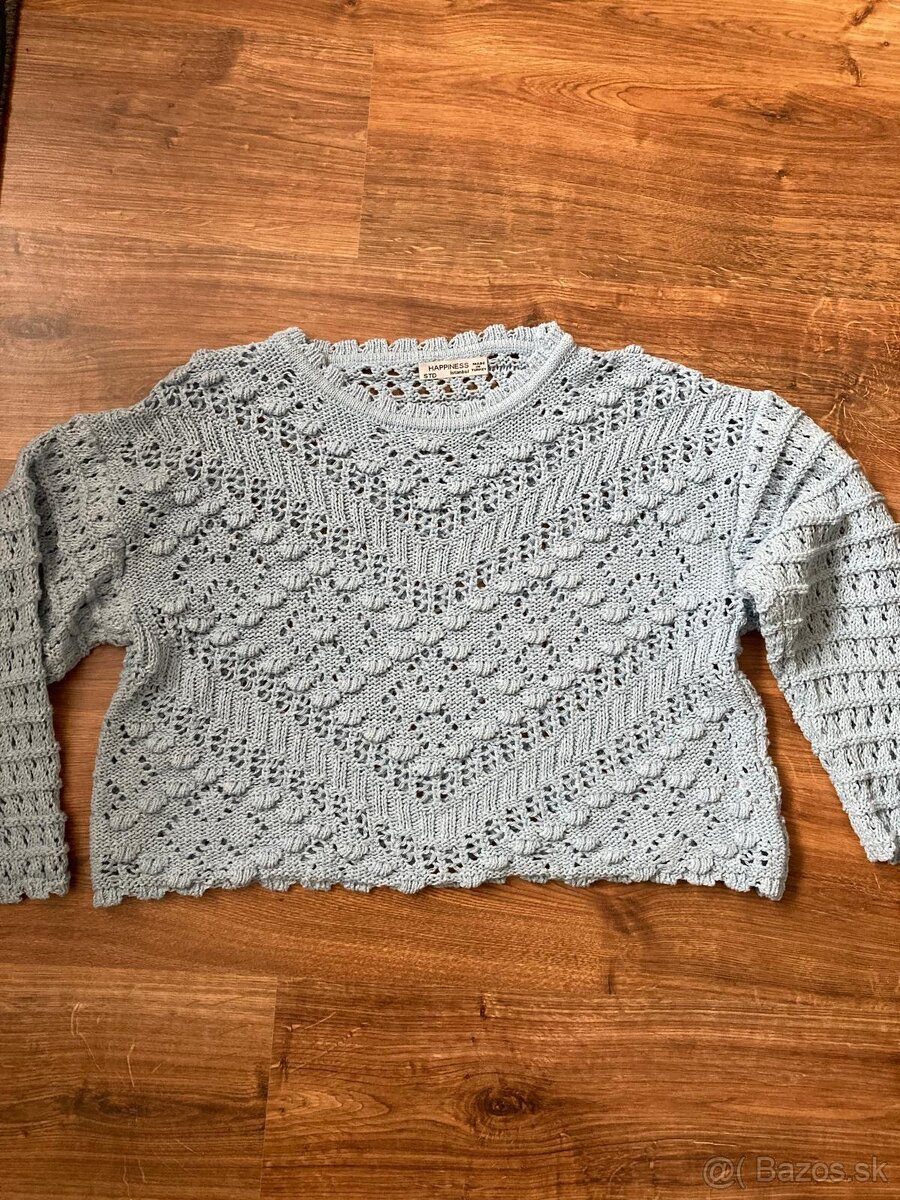 Oversize svetrik do pasa - 4