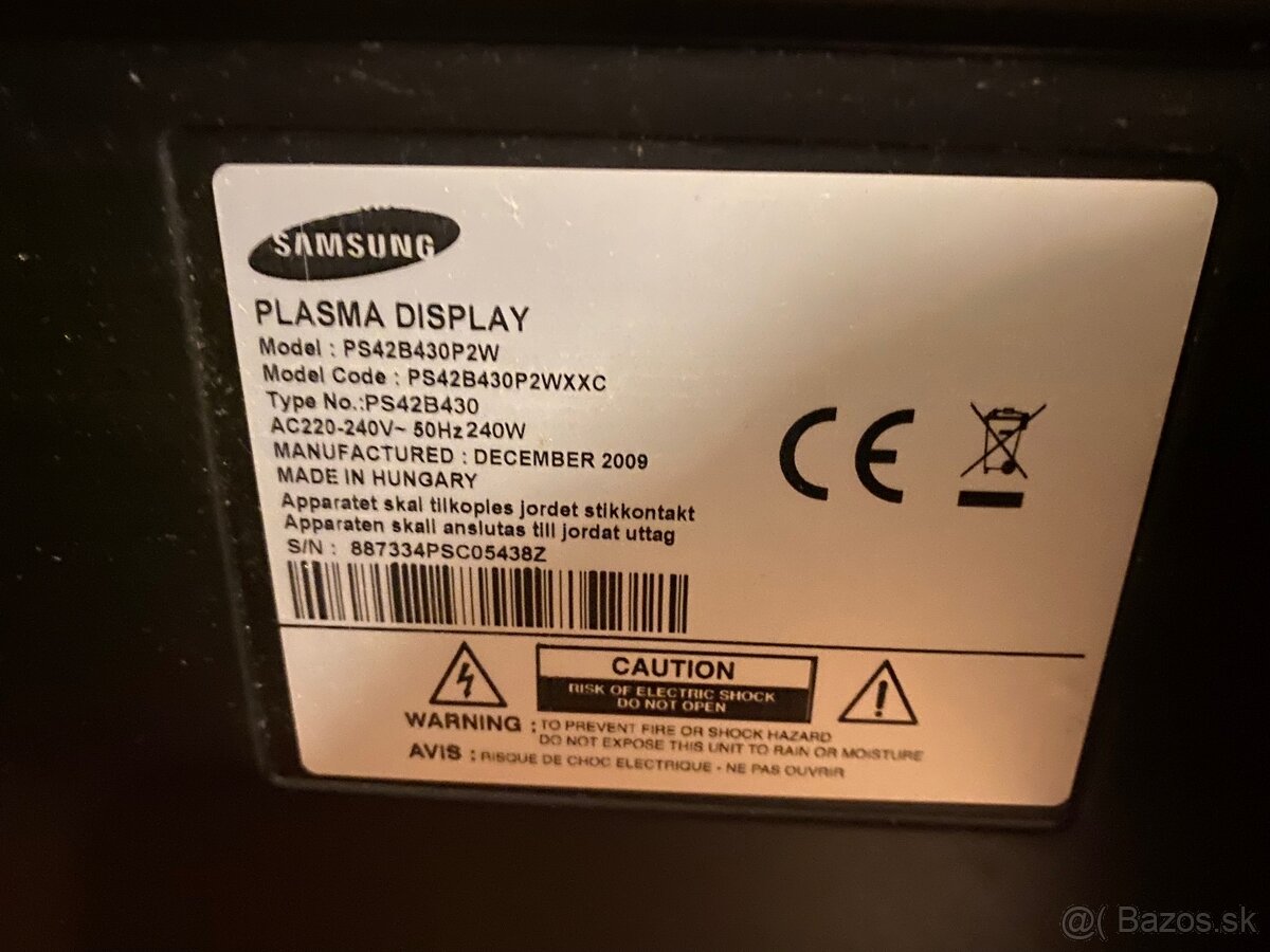 Televízor Samsung - 4