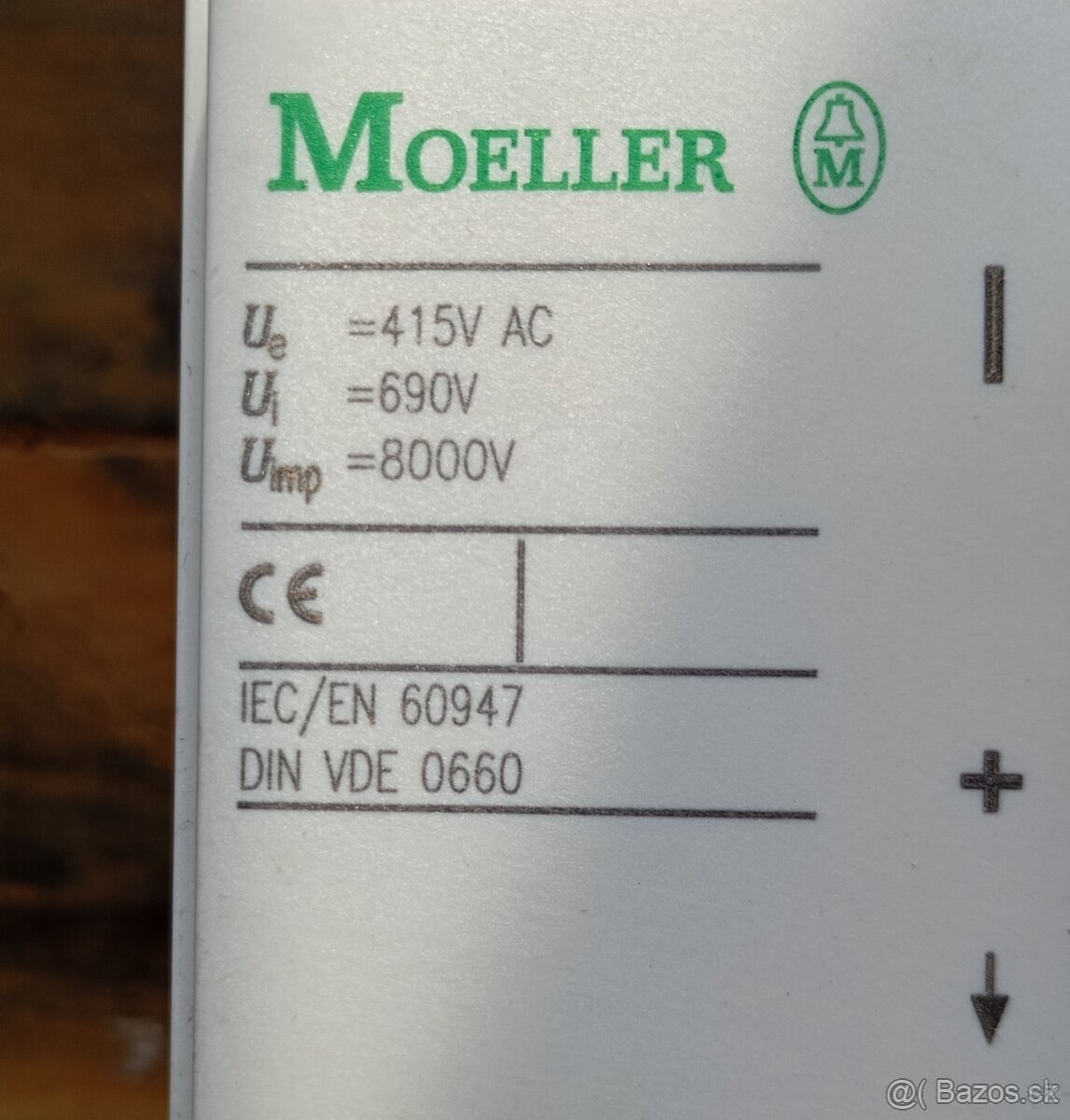 Priemyselný istič Moeller (Eaton) LZM 3 - 4