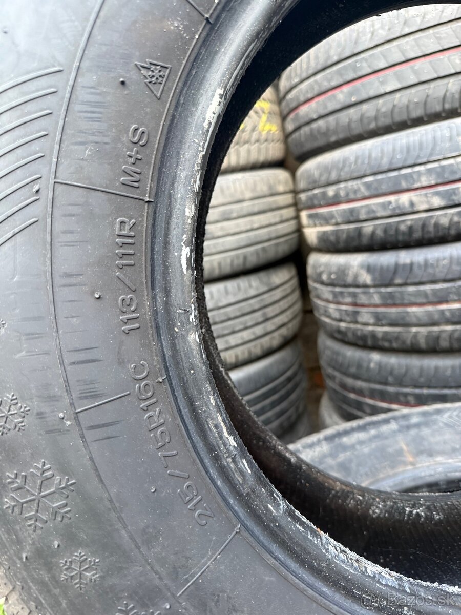 Zimné 215/75 R16C Nankang - 4