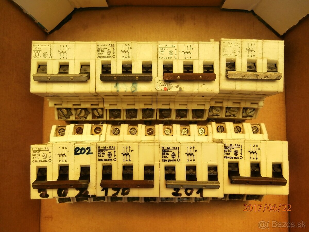 Ochrany motorov od 0,63A do 32A a viac. - 4