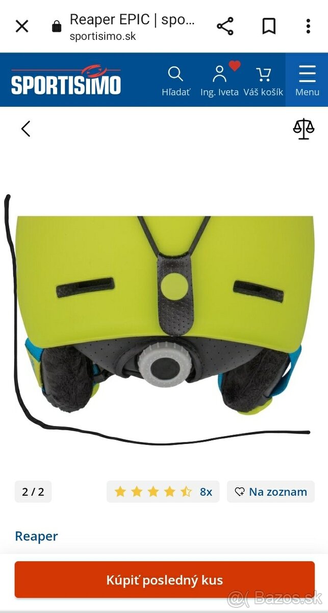 Reaper EPIC prilba 54 az 58 cm - 4