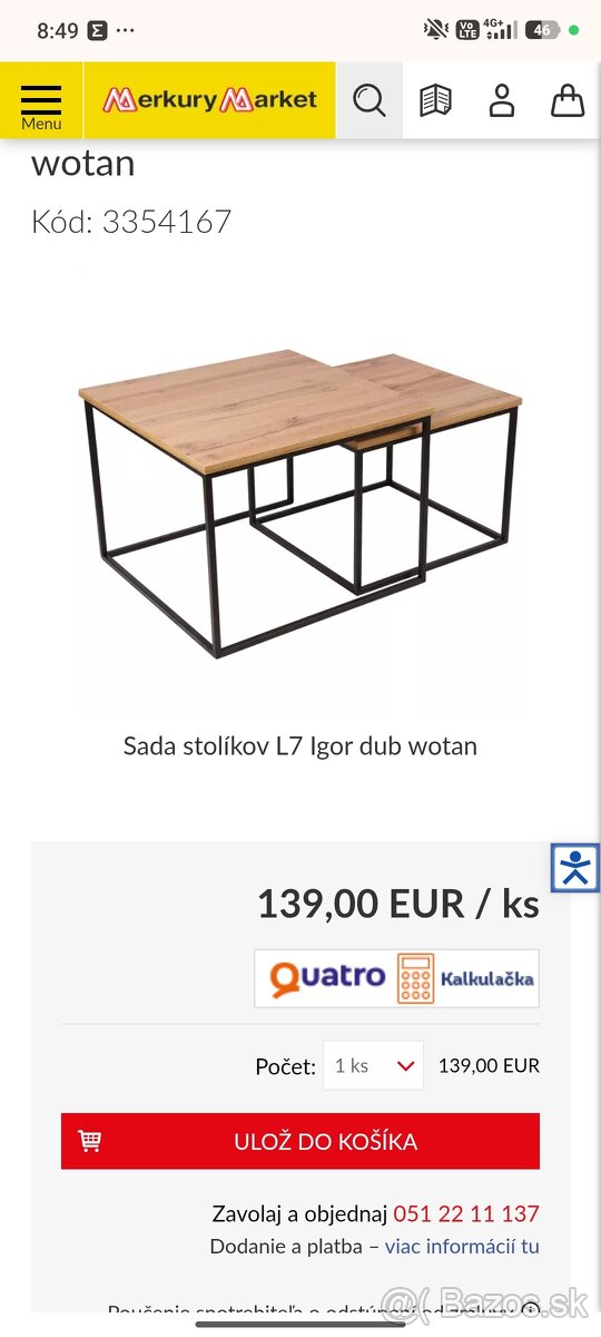 Konferenčný stolík - 4