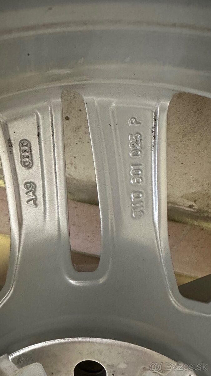 Orginál AUDI - zimná sada 5x112 R17 - 4