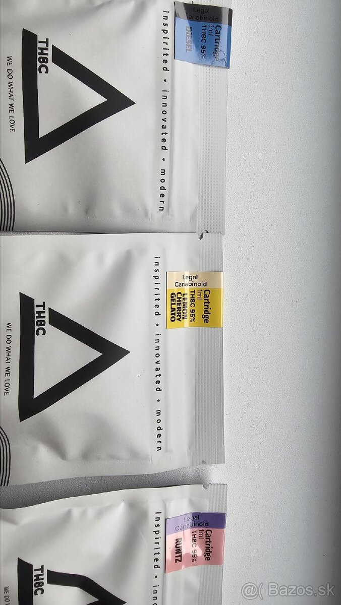 TH8C cartridge 1ml Rôzne druhy - 4