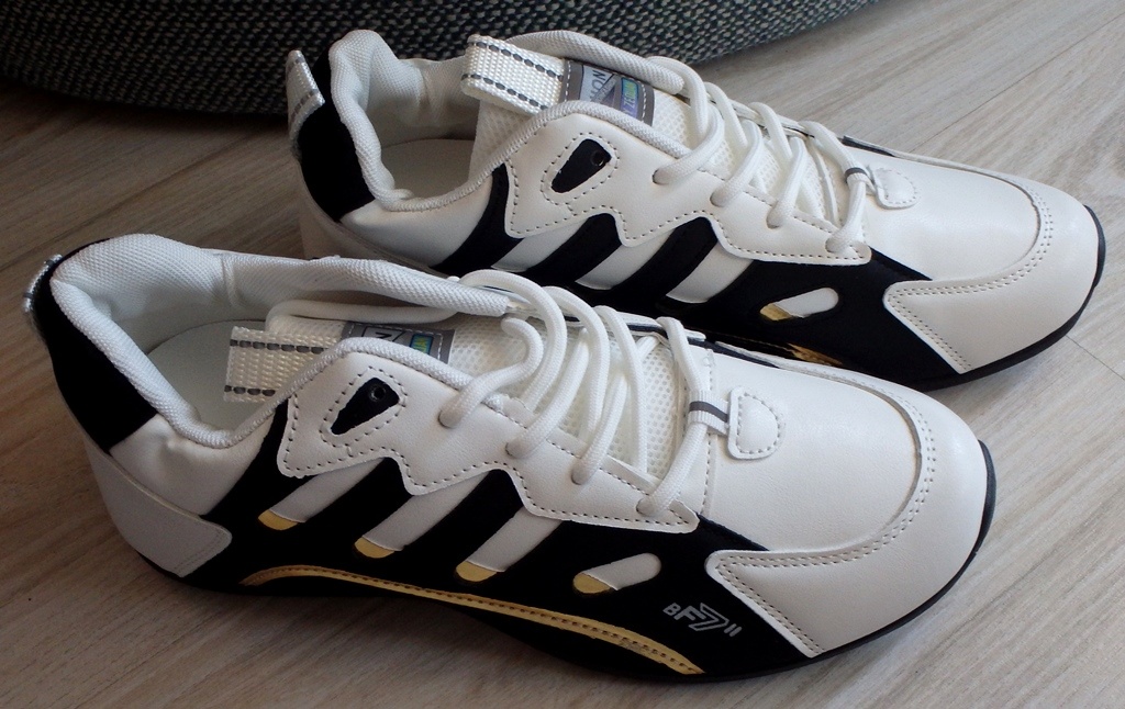 Bielo čierne botasky, v. 40 - 4